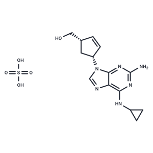 化合物 Abacavir monosulfate,Abacavir monosulfate