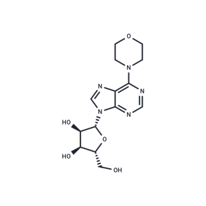 化合物 6-(4-Morpholino)-9-(beta-D-ribofuranosyl)-9H-purine,6-(4-Morpholino)-9-(beta-D-ribofuranosyl)-9H-purine