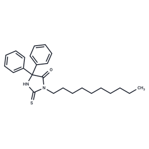 化合物 3-Decyl-5,5'-diphenyl-2-thioxo-4-imidazolidinone|T84521|TargetMol