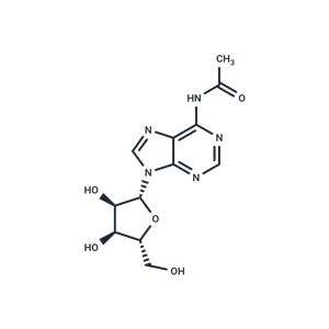 化合物 N6-Acetyl adenosine,N6-Acetyl adenosine