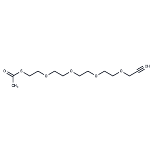 化合物 S-acetyl-PEG4-propargyl|T16825|TargetMol