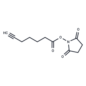 化合物 2,5-Dioxopyrrolidin-1-yl hept-6-ynoate|T64557|TargetMol