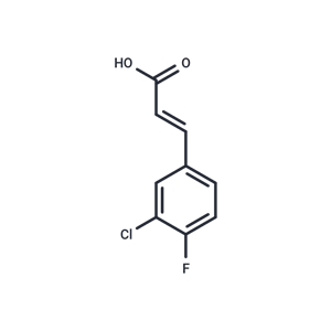 化合物 3-Chloro-4-fluorocinnamic acid,3-Chloro-4-fluorocinnamic acid