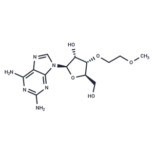 化合物 3’-O-(2-Methoxyethyl)-2-aminoadenosine|TNU0259|TargetMol