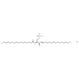 化合物 C16 Ceramide-1-phosphate (d18:1/16:0) (ammonium salt),C16 Ceramide-1-phosphate (d18:1/16:0) (ammonium salt)