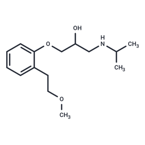 化合物 1-(Isopropylamino)-3-(2-(2-methoxyethyl)phenoxy)propan-2-ol|T66329|TargetMol