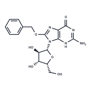 化合物 8-Benzyloxy-9-(b-D-xylofuranosyl)guanine|TNU0384|TargetMol