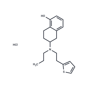 化合物 (Rac)-Rotigotine hydrochloride|T12676|TargetMol