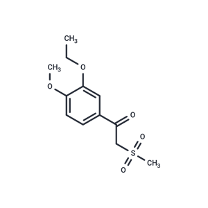 化合物 1-(3-Ethoxy-4-methoxyphenyl)-2-(methylsulfonyl)ethanone|T67191|TargetMol