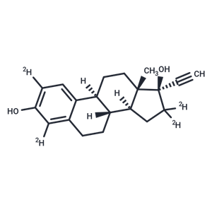 炔雌醇-d4,17α-Ethynylestradiol-2,4,16,16-d4