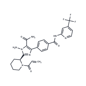 BTK inhibitor 19,BTK inhibitor 19