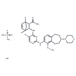 化合物 CEP-28122 mesylate hydrochloride|T86040|TargetMol