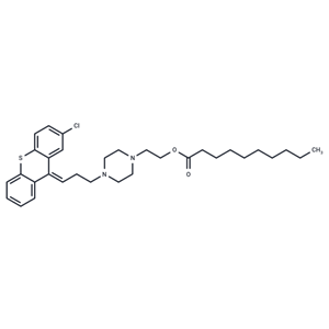 化合物 Zuclopenthixol decanoate|T4117L|TargetMol