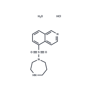 化合物 Fasudil hydrochloride hydrate|T70108|TargetMol