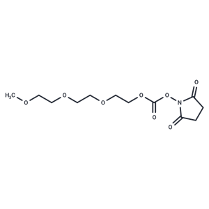 化合物 m-PEG3-succinimidyl carbonate|T15865|TargetMol