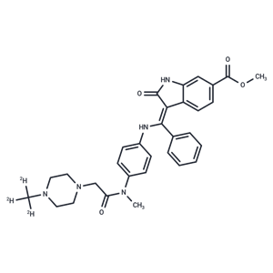 化合物 Nintedanib-13C-d3|TMIH-0393|TargetMol