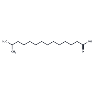 化合物 13-Methyltetradecanoic acid|T27807|TargetMol