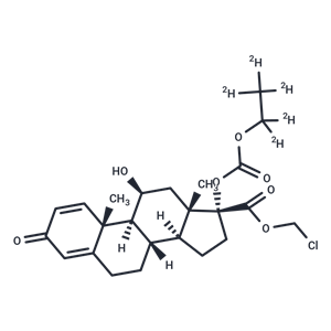 化合物 Loteprednol Etabonate-d5,Loteprednol Etabonate-d5