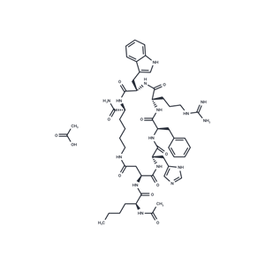 化合物 Melanotan II acetate|T71559|TargetMol