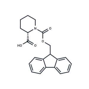 化合物 (S)-1-(((9H-Fluoren-9-yl)methoxy)carbonyl)piperidine-2-carboxylic acid|T65266|TargetMol