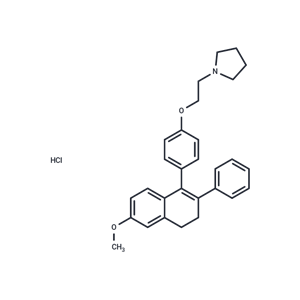 化合物 Nafoxidine HCl(1845-11-0 Free base)|T21387|TargetMol