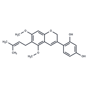 化合物 Dehydroglyasperin D,Dehydroglyasperin D