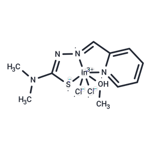 化合物 Indium (III) thiosemicarbazone 5b|T84968|TargetMol