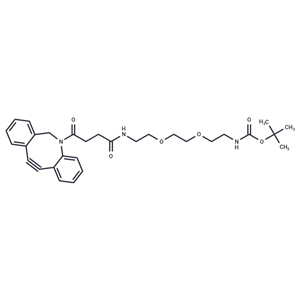 化合物 DBCO-PEG2-NH-Boc|T17787|TargetMol