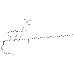 化合物 1-Stearoyl-2-docosahexaenoyl-sn-glycero-3-PC|T38218|TargetMol