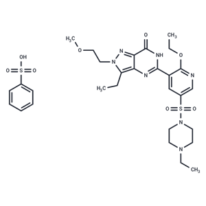 化合物 Gisadenafil besylate|T11400|TargetMol