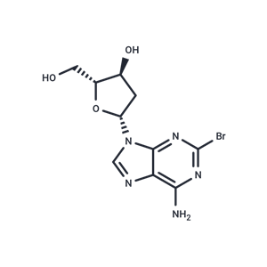 化合物 2-Bromo-2’-deoxyadenosine|TNU1074|TargetMol