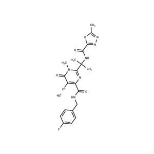 化合物 Raltegravir sodium,Raltegravir sodium