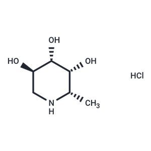 化合物 Deoxyfuconojirimycin hydrochloride|T72106|TargetMol