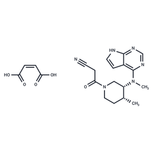 化合物 Tofacitinib maleate|T69958|TargetMol