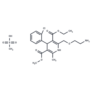 化合物 Amlodipine mesylate|T63445|TargetMol