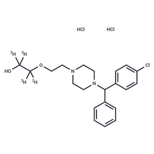 化合物 Hydroxyzine dihydrochloride-d4|TMIH-0271|TargetMol