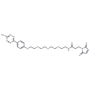 化合物 Methyltetrazine-PEG4-maleimide|T16058|TargetMol