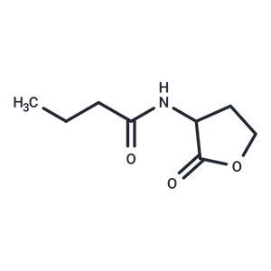 化合物 N-Butanoyl-DL-homoserine lactone|T13788|TargetMol