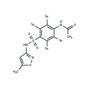 乙?；前芳讎f唑-d4,Acetylsulfamethoxazole-d4