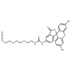 化合物 Fluorescein-thiourea-PEG2-azide|T15297|TargetMol