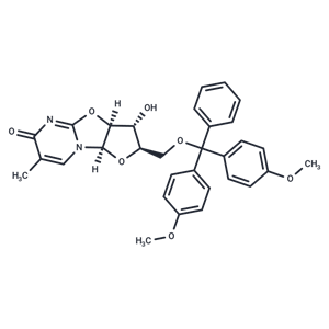 化合物 5’-O-(4,4’-Dimethoxytrityl)-5-methyl-2,2’-anhydro-D-uridine|TNU0946|TargetMol