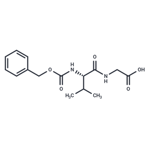 化合物 (S)-2-(2-(((Benzyloxy)carbonyl)amino)-3-methylbutanamido)acetic acid|T65516|TargetMol