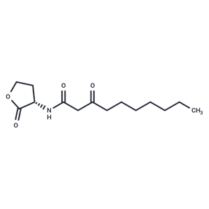 化合物 N-(3-Oxodecanoyl)-L-homoserine lactone|T81722|TargetMol