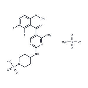 化合物 R-547 mesylate|T28493|TargetMol