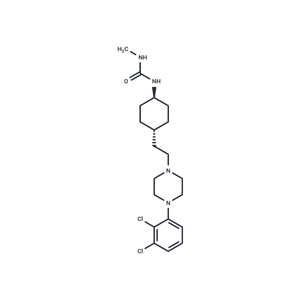 化合物 Desmethyl cariprazine|T15100|TargetMol