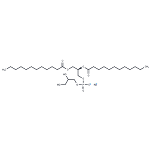 化合物 1,2-Dilauroyl-sn-glycero-3-PG (sodium salt)|T64559|TargetMol