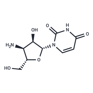 化合物 3’-Amino-3’-deoxyuridine|TNU0229|TargetMol