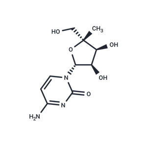 化合物 4’-a-C-Methylcytidine,4’-a-C-Methylcytidine