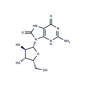 化合物 8-Hyroxy-xyloguanosine,8-Hyroxy-xyloguanosine