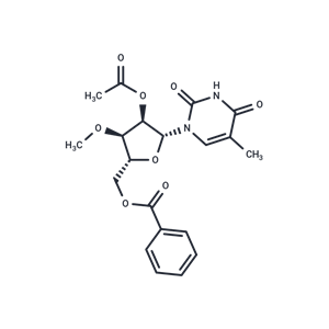 化合物 2’-O-Acetyl-5’-O-benzoyl-3’-O-methyl-5-methyluridine|TNU1392|TargetMol